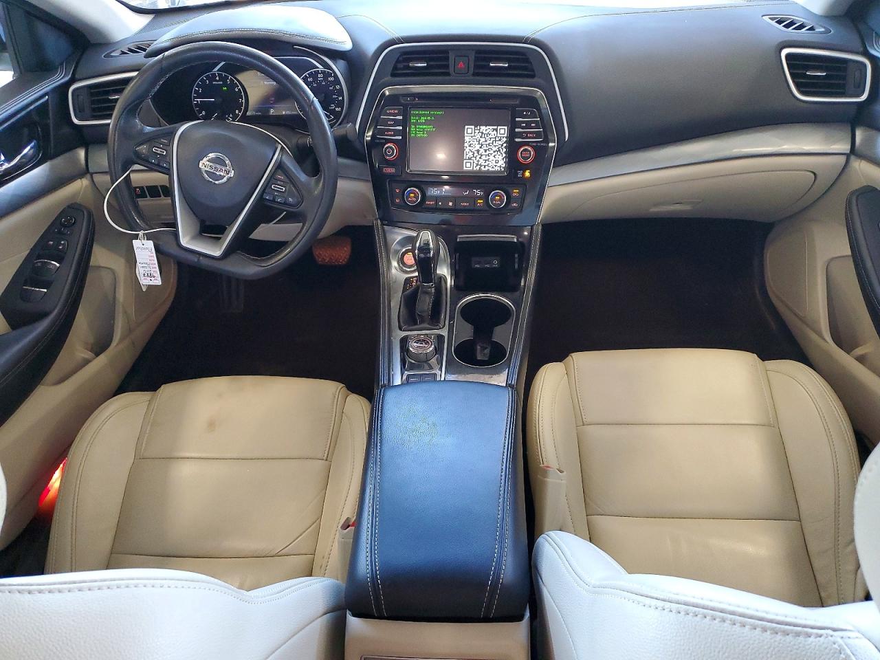 2016 Nissan Maxima 3.5 S Белый vin: 1N4AA6AP0GC430187