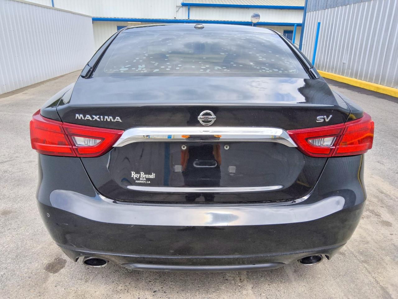 2017 Nissan Maxima 3.5 Sv Черный vin: 1N4AA6AP0HC364189