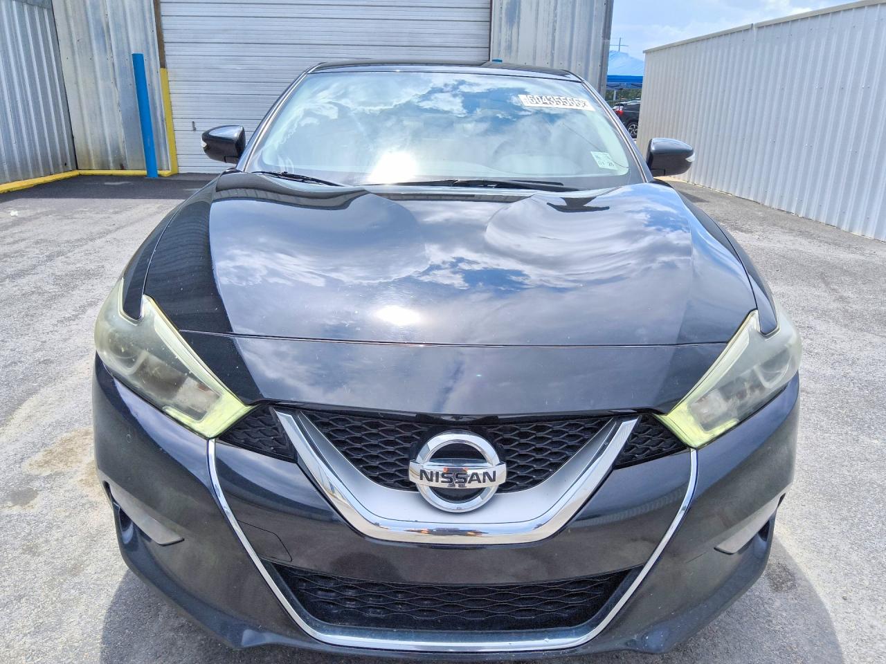 2017 Nissan Maxima 3.5 Sv Черный vin: 1N4AA6AP0HC364189