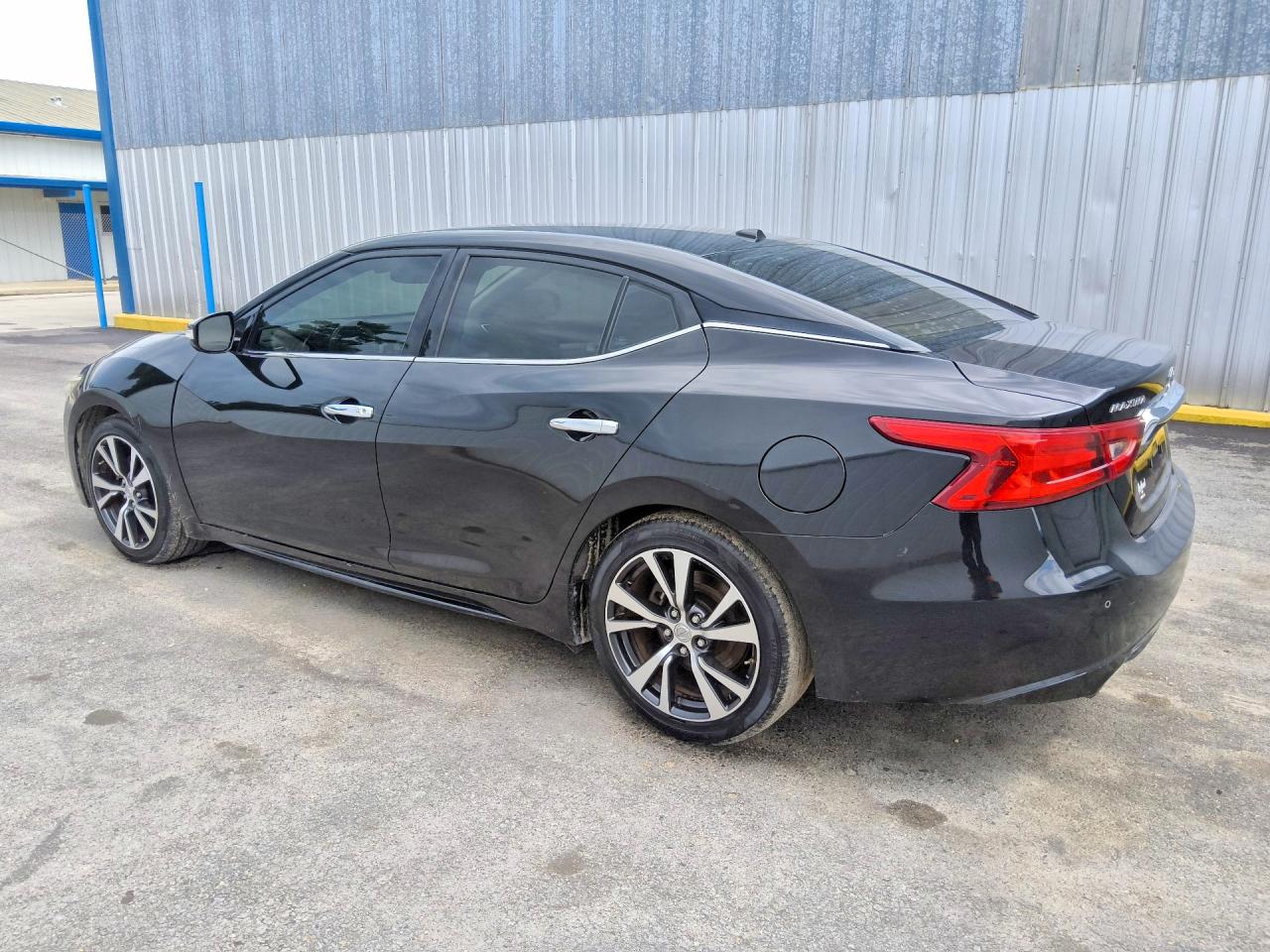 2017 Nissan Maxima 3.5 Sv Черный vin: 1N4AA6AP0HC364189