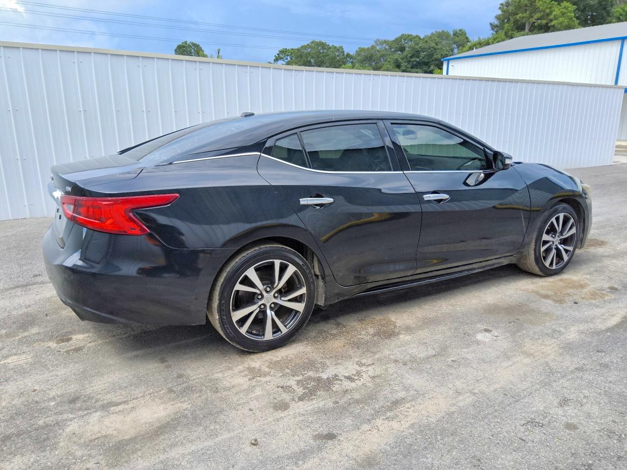 2017 Nissan Maxima 3.5 Sv Черный vin: 1N4AA6AP0HC364189