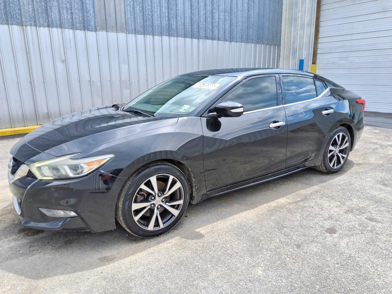 2017 Nissan Maxima 3.5 Sv Черный vin: 1N4AA6AP0HC364189