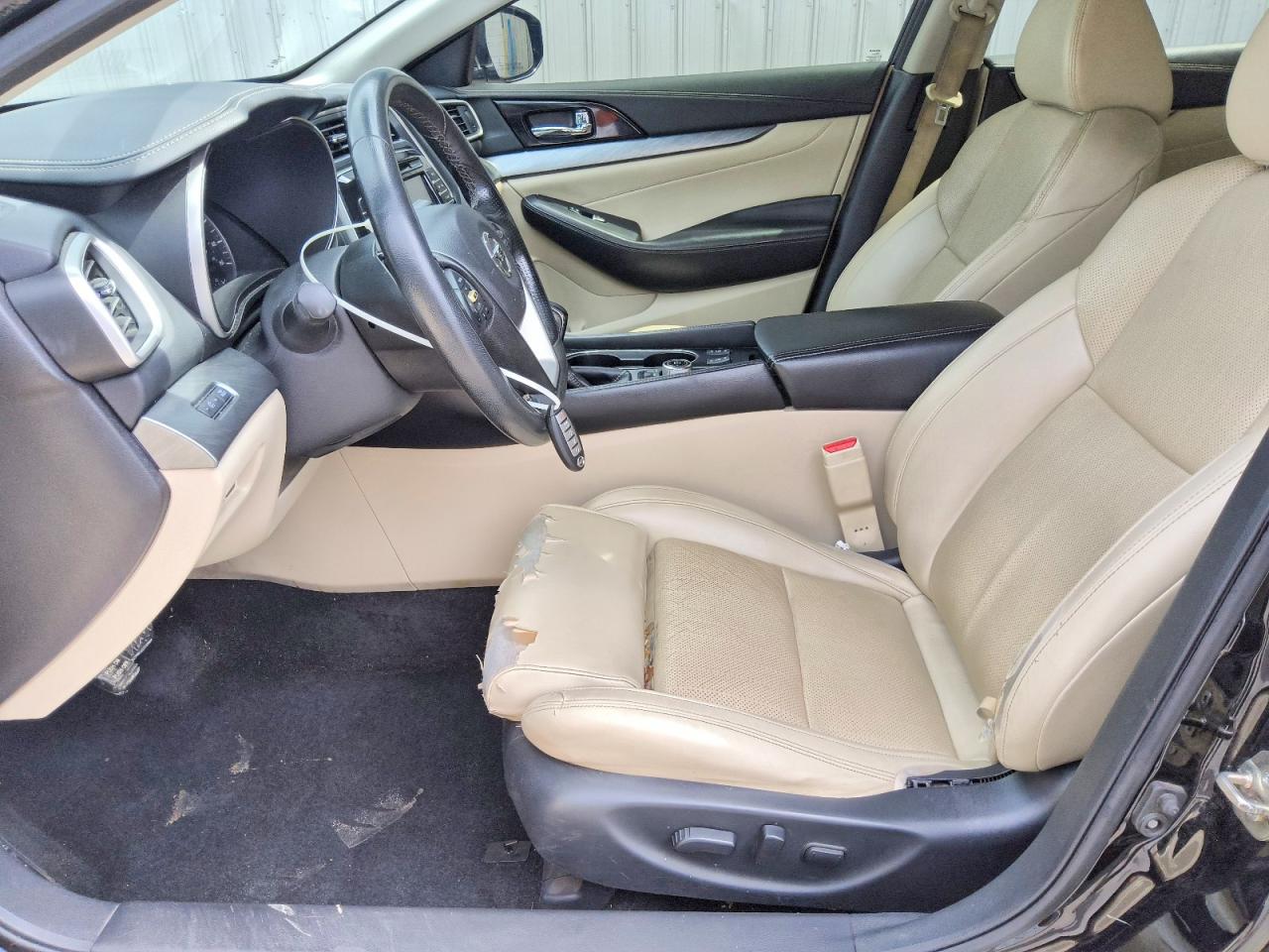 2017 Nissan Maxima 3.5 Sv Черный vin: 1N4AA6AP0HC364189