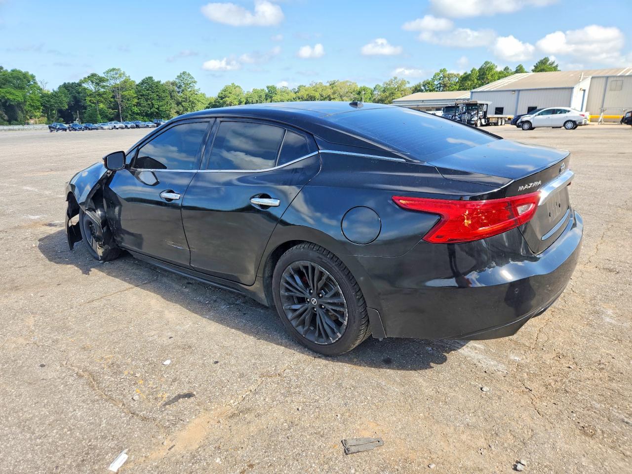 2017 Nissan Maxima 3.5 Sl Black vin: 1N4AA6AP0HC403900