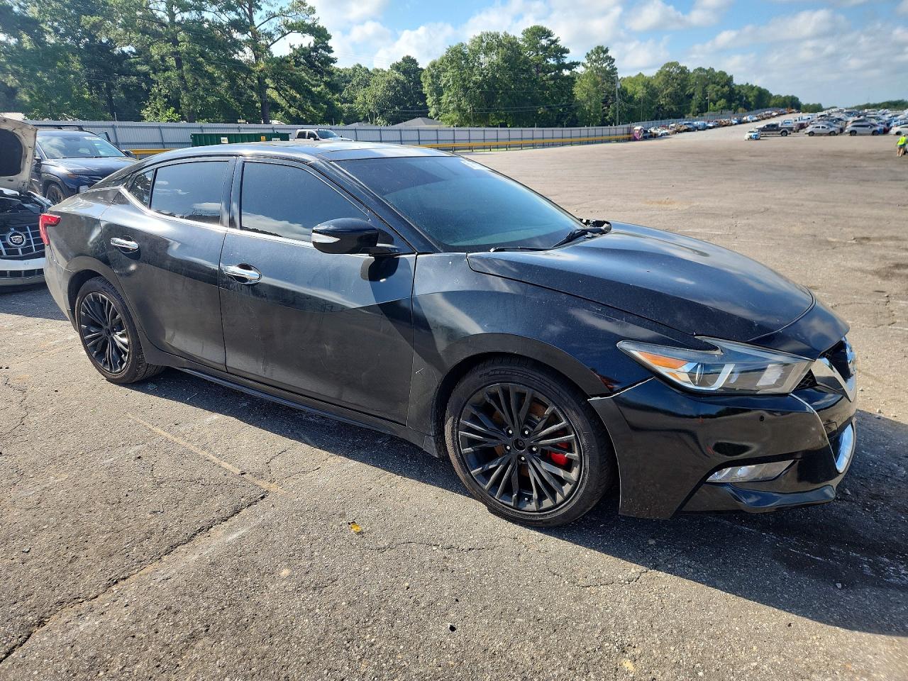 2017 Nissan Maxima 3.5 Sl Black vin: 1N4AA6AP0HC403900