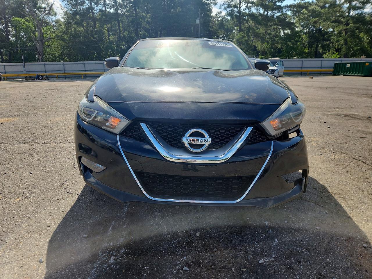 2017 Nissan Maxima 3.5 Sl Black vin: 1N4AA6AP0HC403900