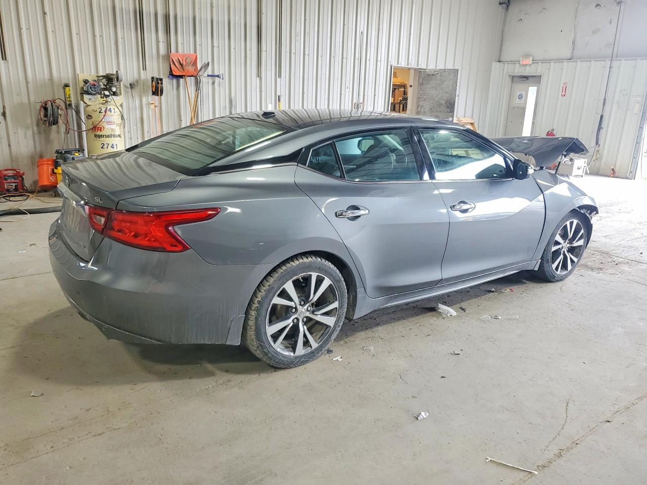 2017 Nissan Maxima 3.5 Sl Gray vin: 1N4AA6AP0HC439053