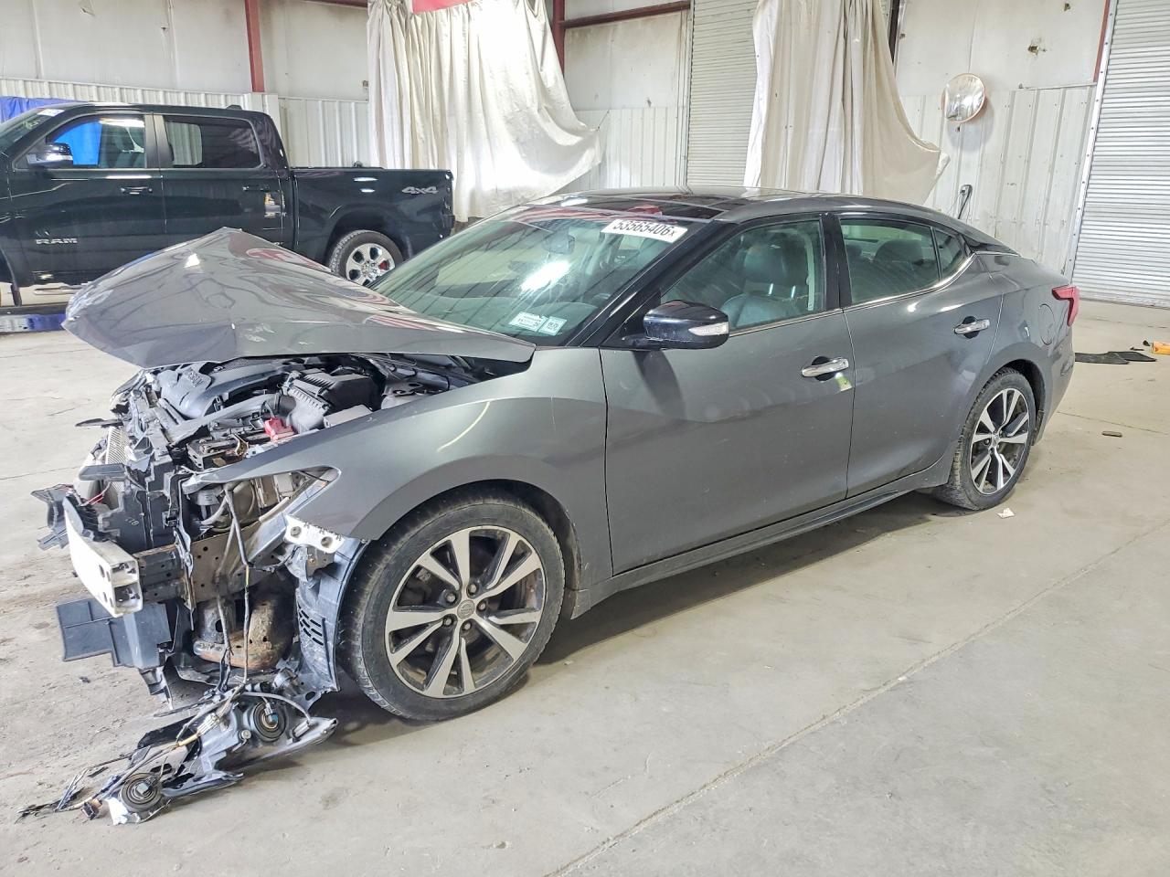 2017 Nissan Maxima 3.5 Sl Gray vin: 1N4AA6AP0HC439053