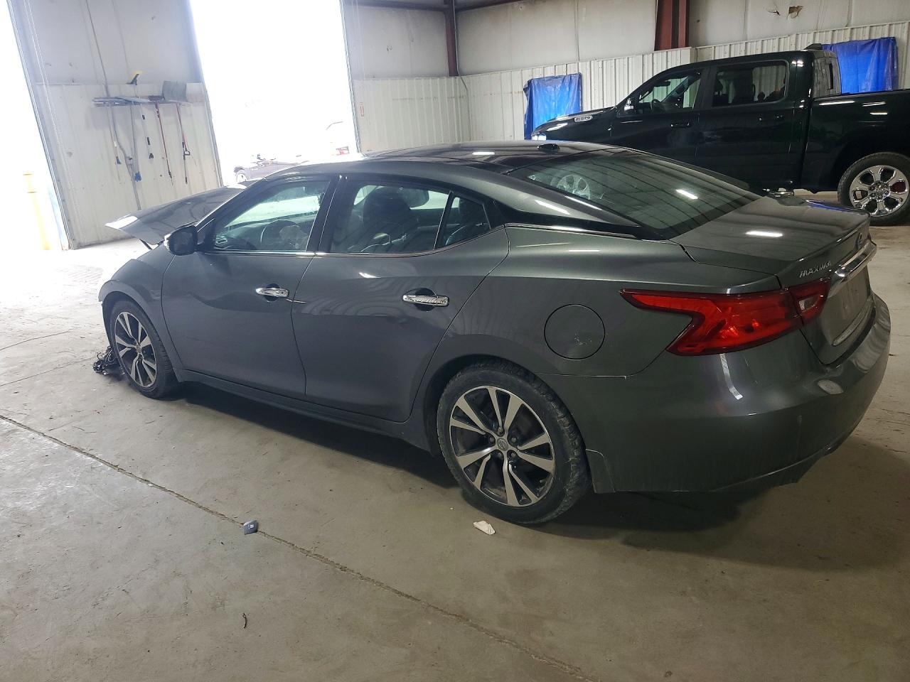 2017 Nissan Maxima 3.5 Sl Gray vin: 1N4AA6AP0HC439053