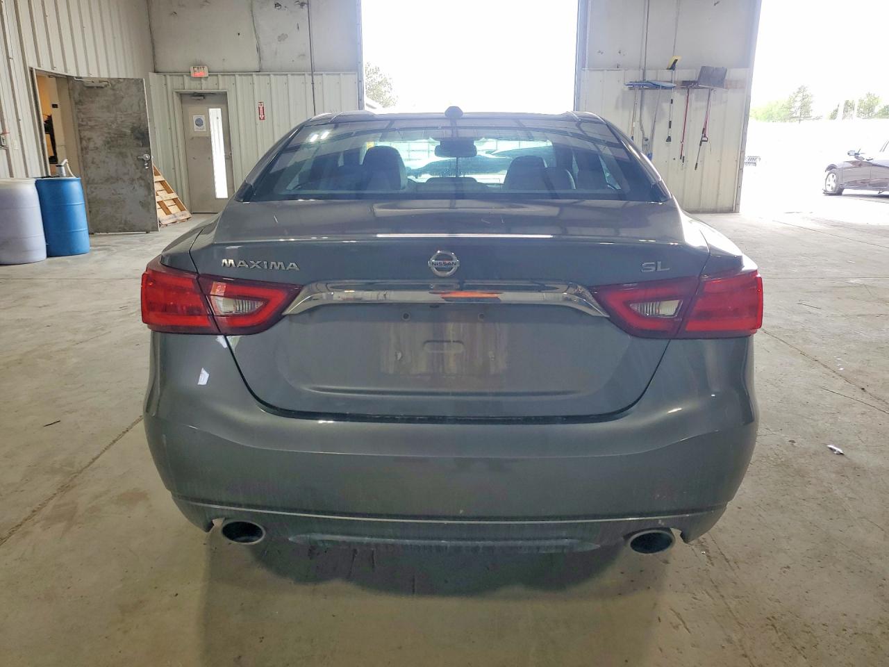 2017 Nissan Maxima 3.5 Sl Gray vin: 1N4AA6AP0HC439053