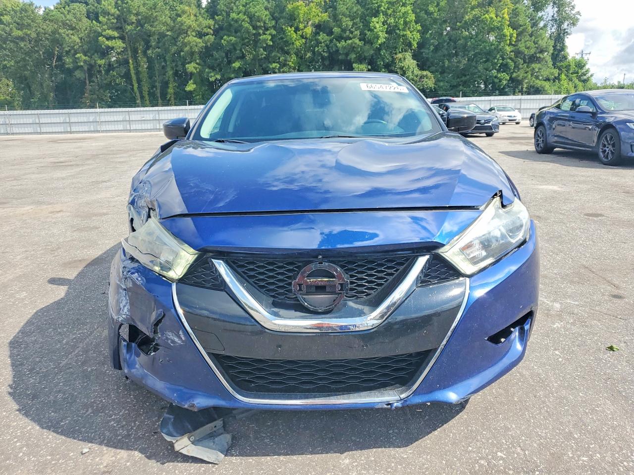 2018 Nissan Maxima 3.5 S Blue vin: 1N4AA6AP0JC366479