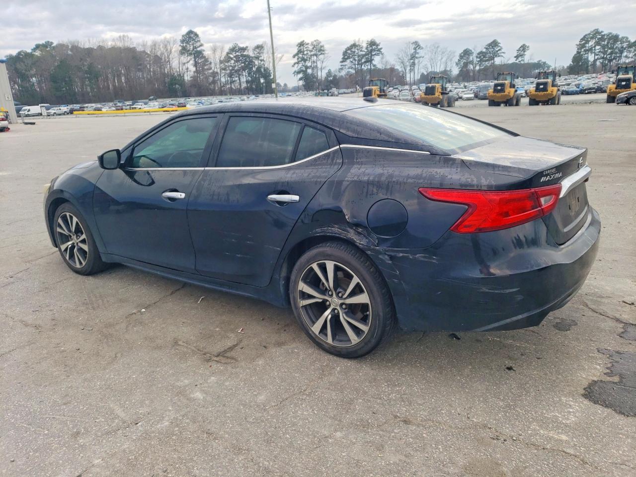 2016 Nissan Maxima 3.5 S Black vin: 1N4AA6AP1GC422213