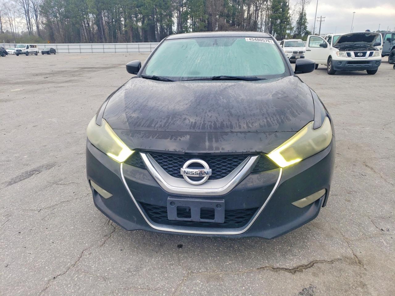 2016 Nissan Maxima 3.5 S Black vin: 1N4AA6AP1GC422213