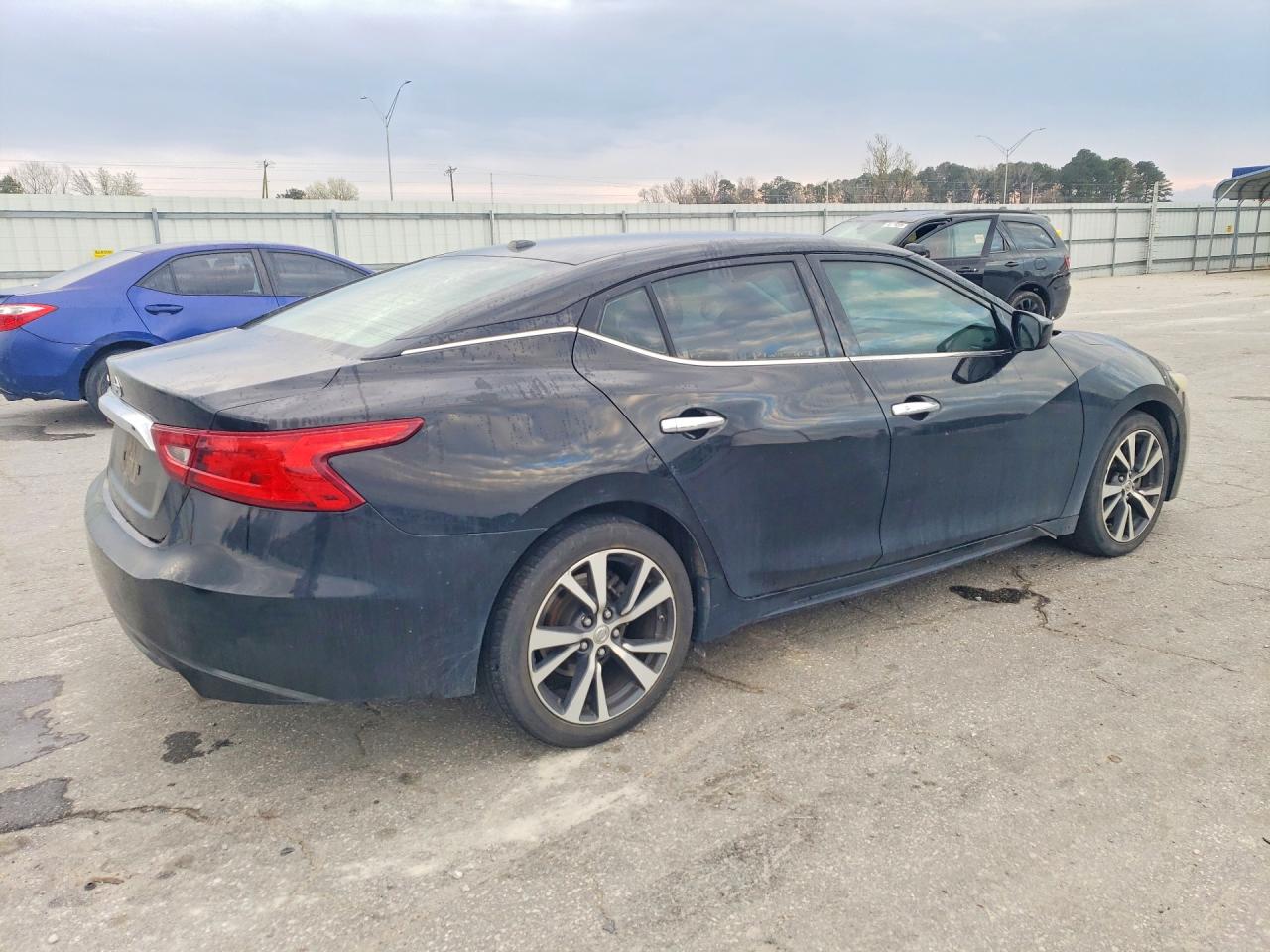 2016 Nissan Maxima 3.5 S Black vin: 1N4AA6AP1GC422213