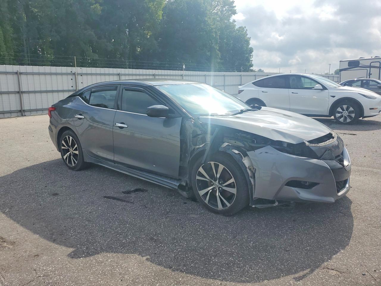 2017 Nissan Maxima 3.5 S Gray vin: 1N4AA6AP1HC451986