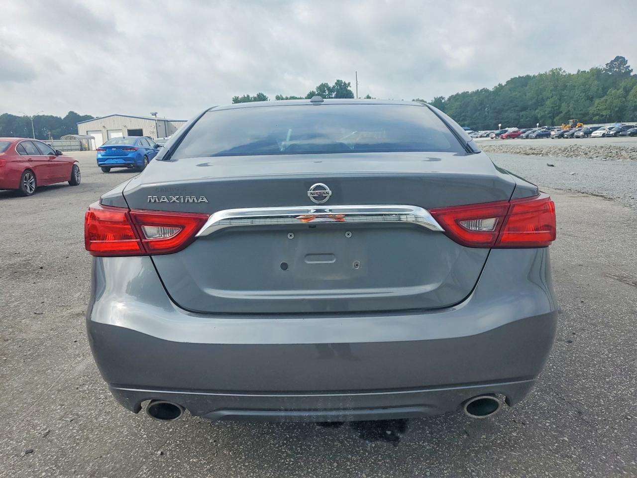 2017 Nissan Maxima 3.5 S Gray vin: 1N4AA6AP1HC451986