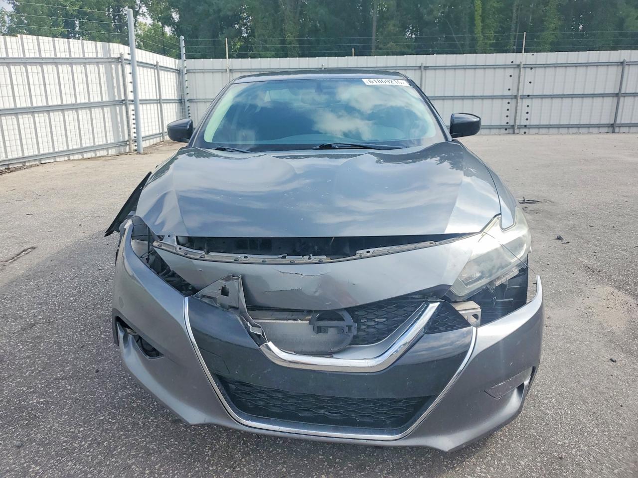 2017 Nissan Maxima 3.5 S Gray vin: 1N4AA6AP1HC451986