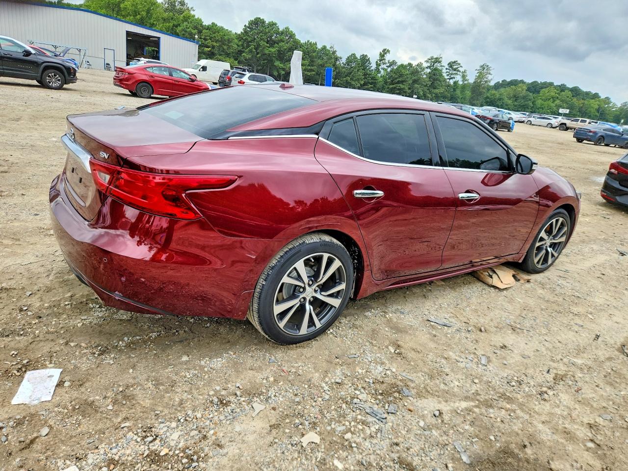 2016 Nissan Maxima 3.5 Sv Burgundy vin: 1N4AA6AP2GC447962