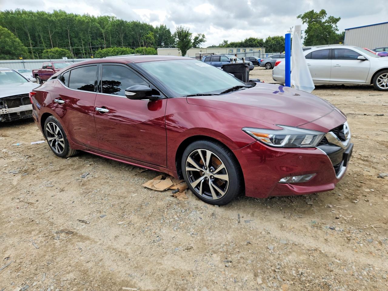 2016 Nissan Maxima 3.5 Sv Burgundy vin: 1N4AA6AP2GC447962
