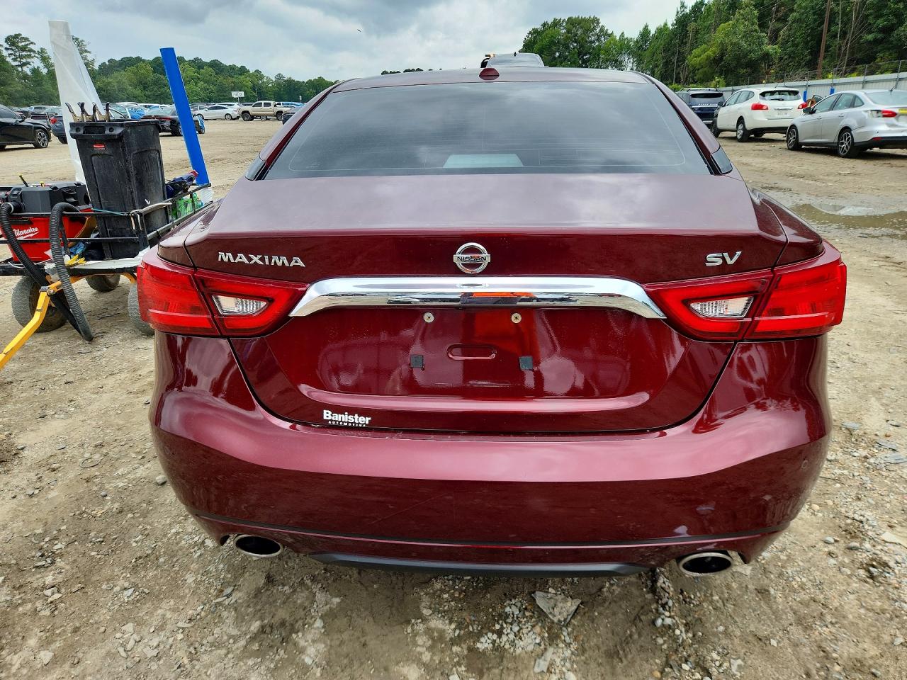 2016 Nissan Maxima 3.5 Sv Burgundy vin: 1N4AA6AP2GC447962