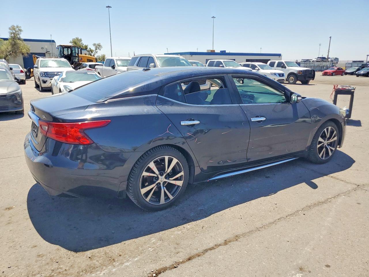 2016 Nissan Maxima 3.5 Sl Blue vin: 1N4AA6AP2GC907119