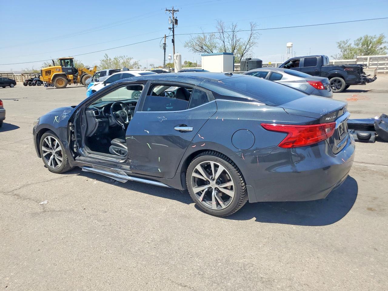 2016 Nissan Maxima 3.5 Sl Blue vin: 1N4AA6AP2GC907119