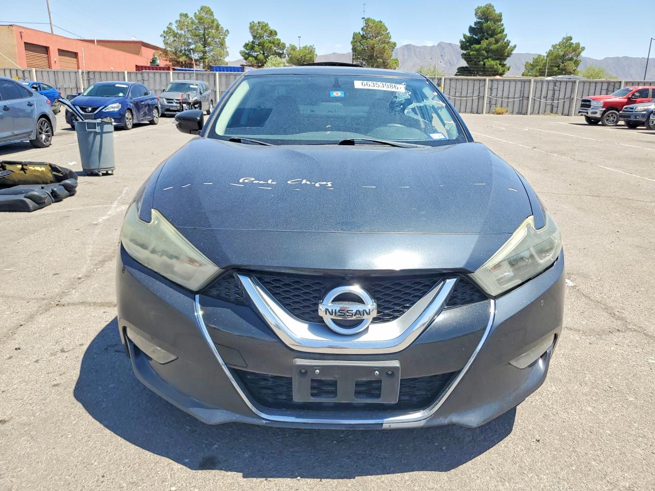 2016 Nissan Maxima 3.5 Sl Blue vin: 1N4AA6AP2GC907119