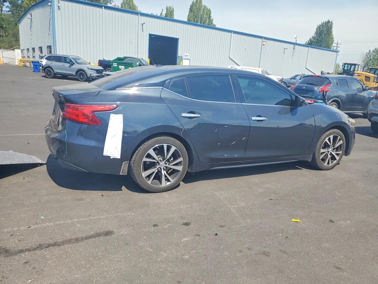 2017 Nissan Maxima 3.5 S Black vin: 1N4AA6AP2HC376702