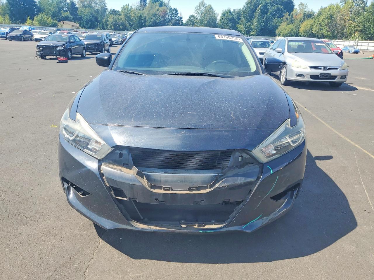 2017 Nissan Maxima 3.5 S Black vin: 1N4AA6AP2HC376702