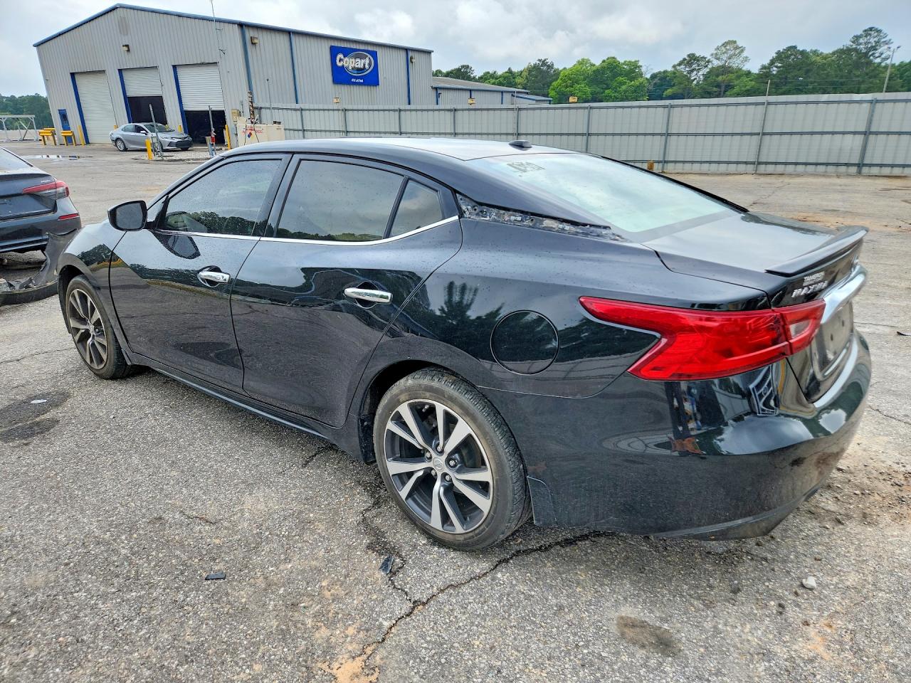 2017 Nissan Maxima 3.5 S Black vin: 1N4AA6AP2HC414381