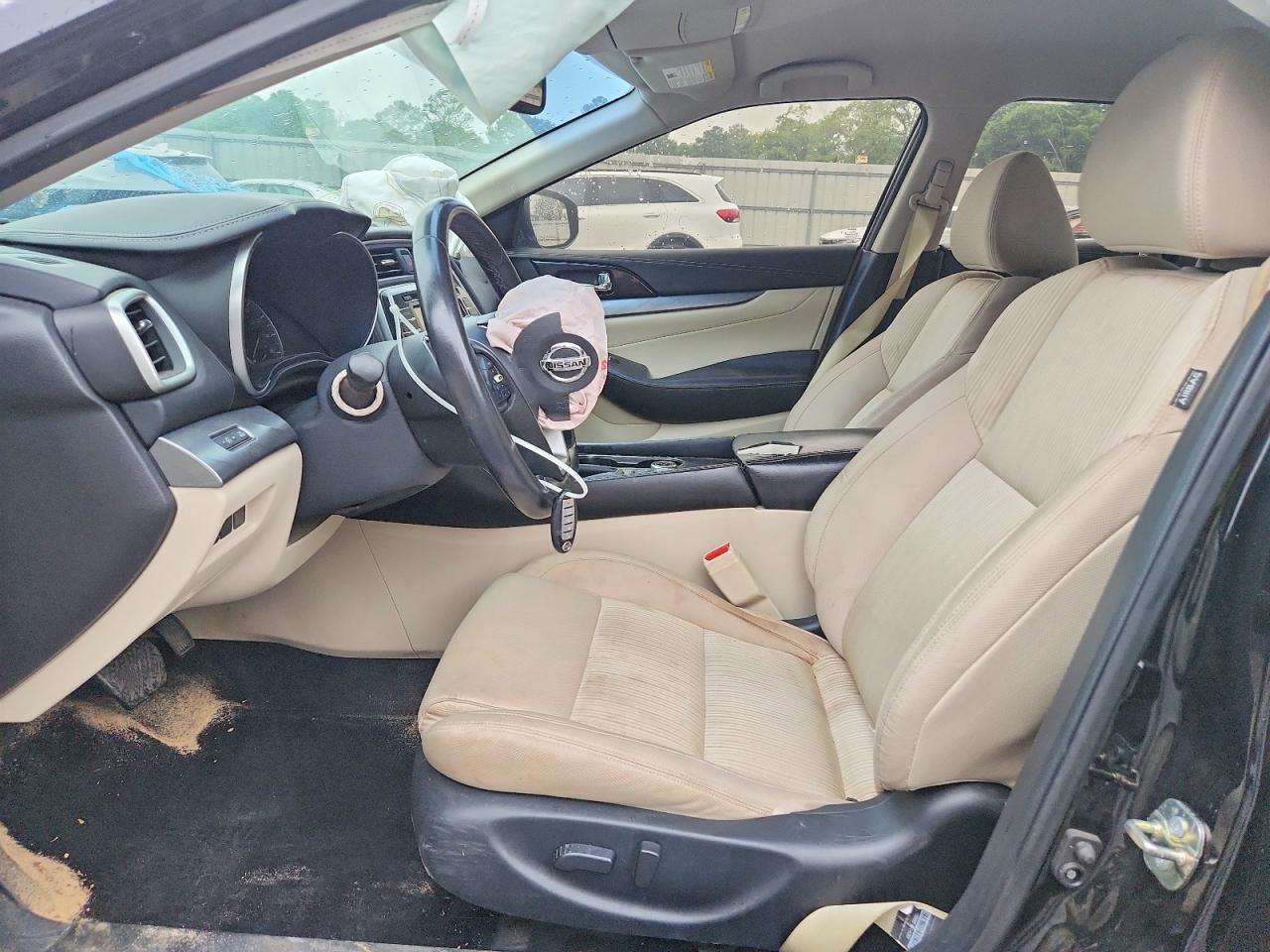 2017 Nissan Maxima 3.5 S Black vin: 1N4AA6AP2HC414381