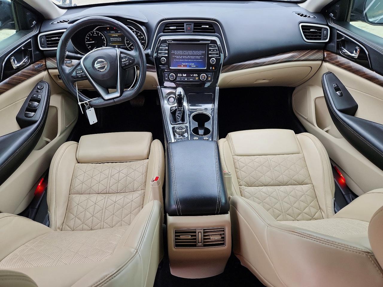 2017 Nissan Maxima Platinum Черный vin: 1N4AA6AP2HC436283