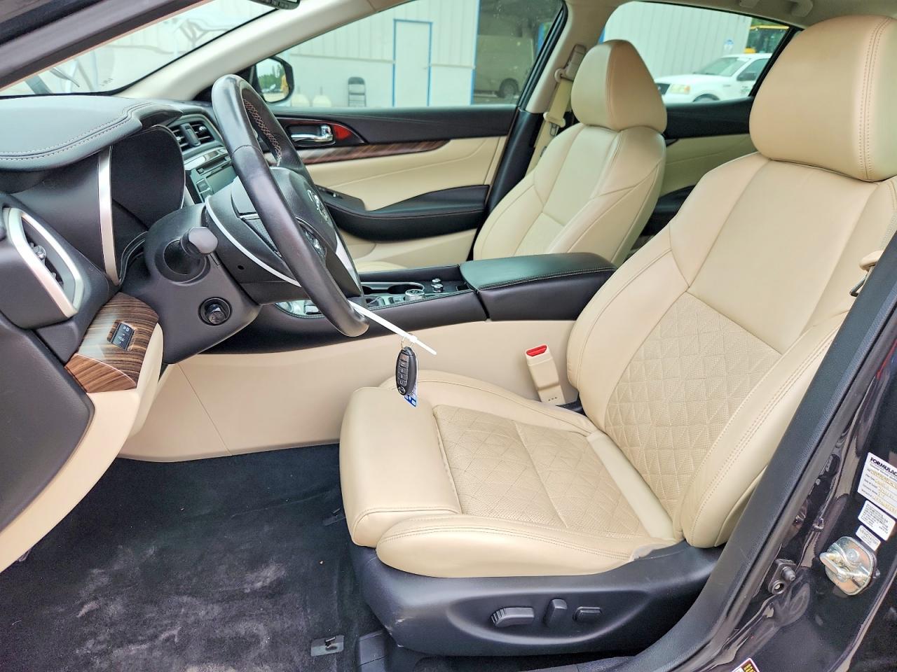 2017 Nissan Maxima Platinum Черный vin: 1N4AA6AP2HC436283