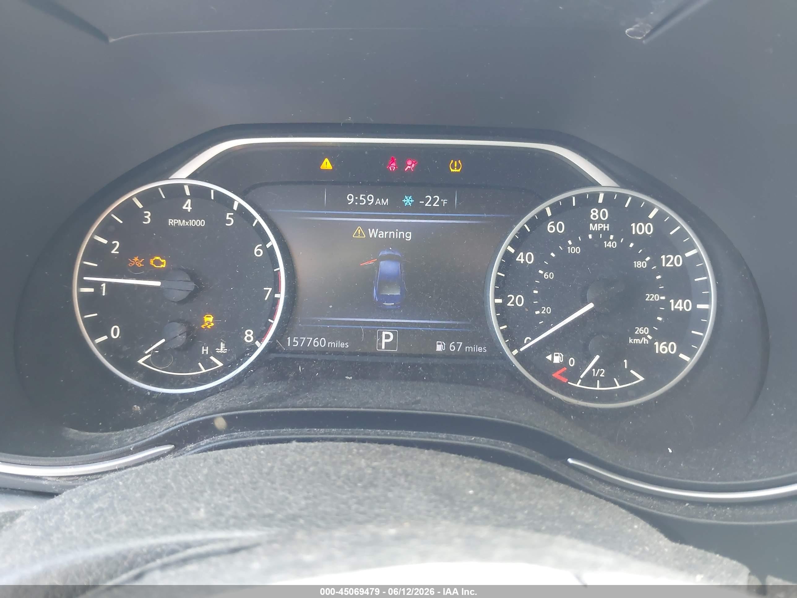 2018 Nissan Maxima 3.5 S Синий vin: 1N4AA6AP2JC409591