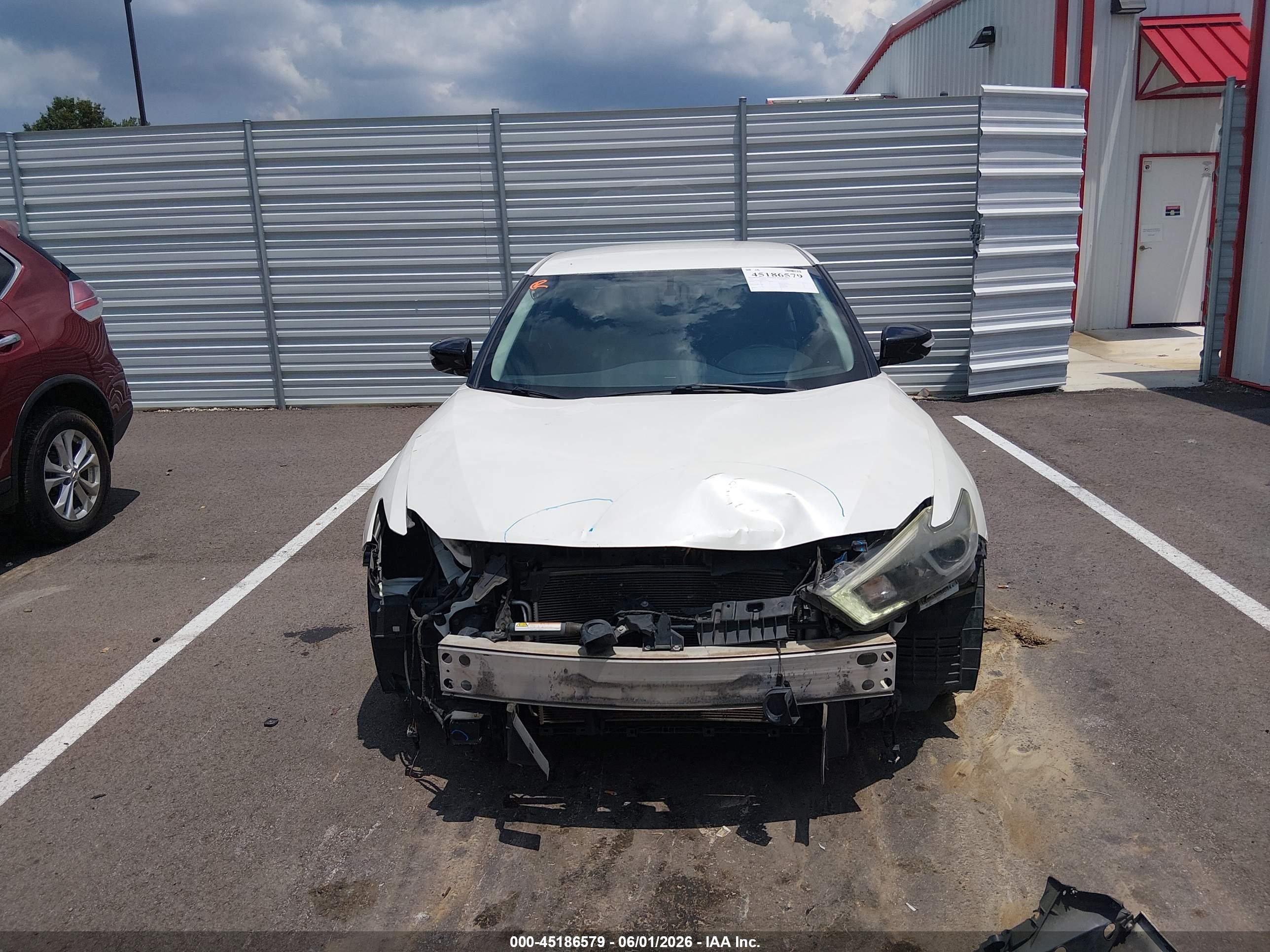 2016 Nissan Maxima 3.5 Sr White vin: 1N4AA6AP3GC377436