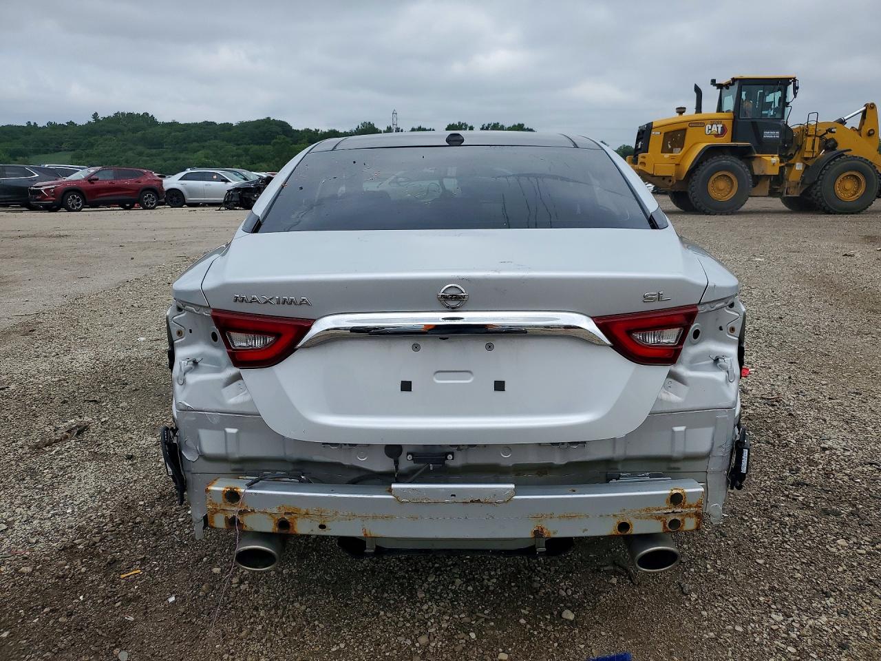2017 Nissan Maxima 3.5 Sl Silver vin: 1N4AA6AP3HC400196