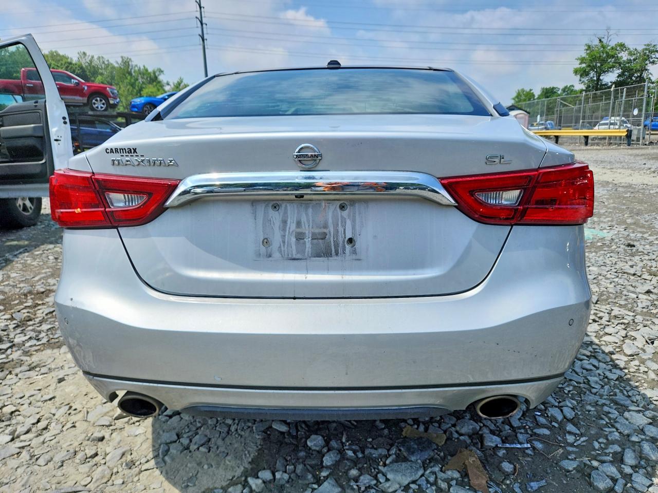 2017 Nissan Maxima 3.5 Sl Silver vin: 1N4AA6AP3HC437457