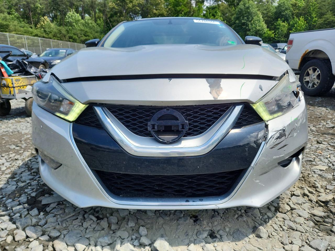2017 Nissan Maxima 3.5 Sl Silver vin: 1N4AA6AP3HC437457