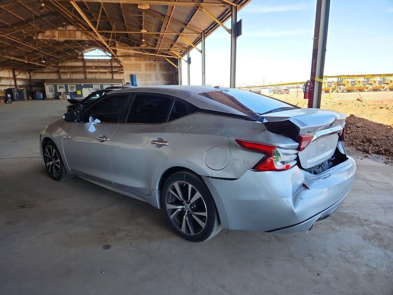 2017 Nissan Maxima 3.5 Sv Silver vin: 1N4AA6AP3HC445770