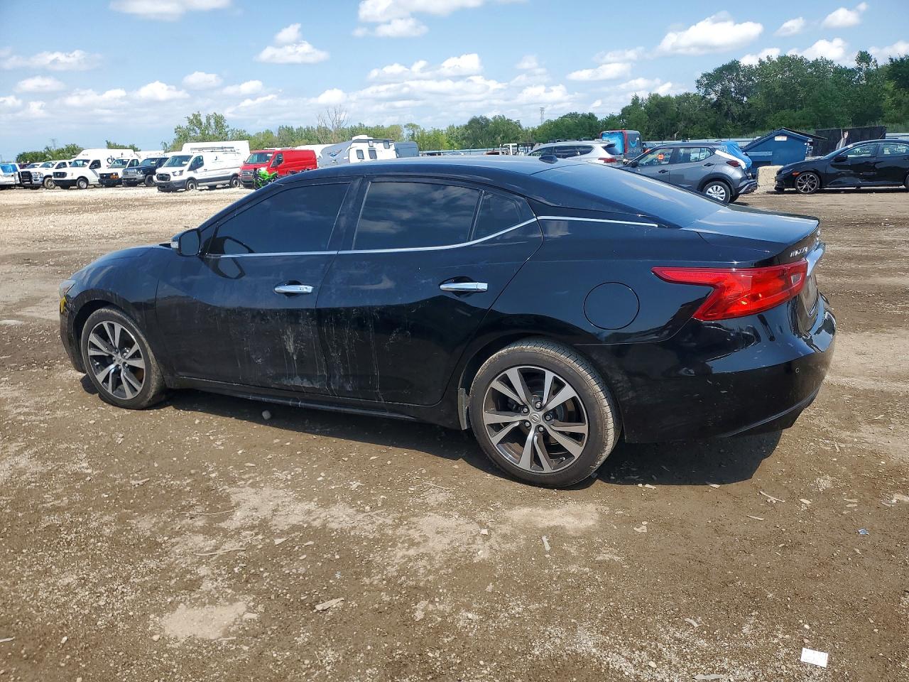 2018 Nissan Maxima 3.5 Sv Black vin: 1N4AA6AP3JC362846