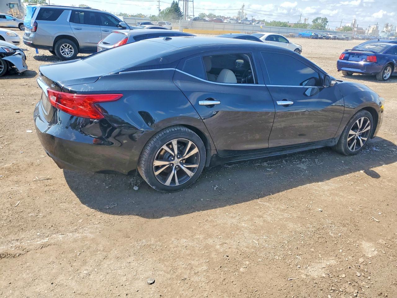 2018 Nissan Maxima 3.5 Sv Black vin: 1N4AA6AP3JC362846