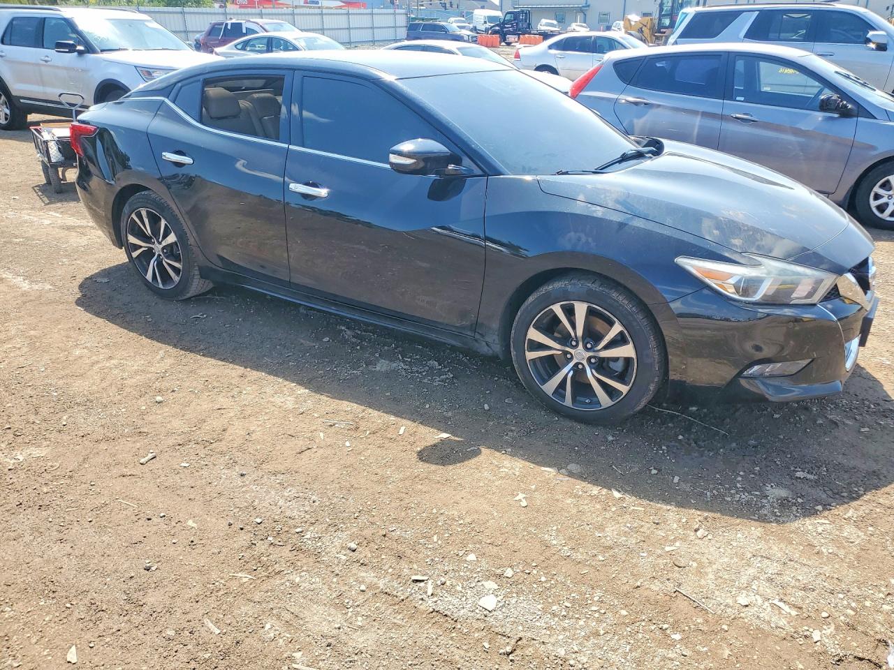 2018 Nissan Maxima 3.5 Sv Black vin: 1N4AA6AP3JC362846