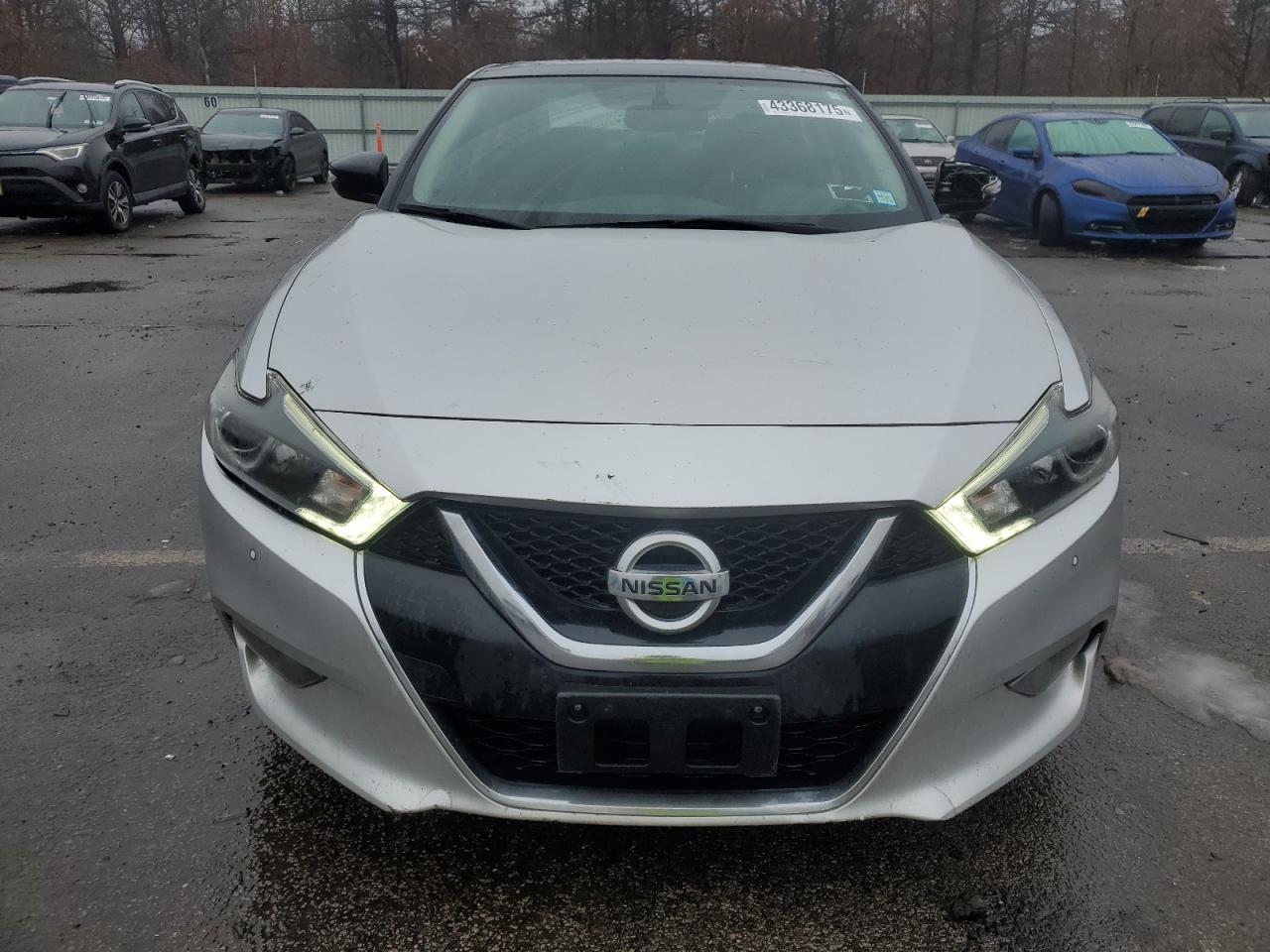 2018 Nissan Maxima 3.5s Silver vin: 1N4AA6AP3JC365763