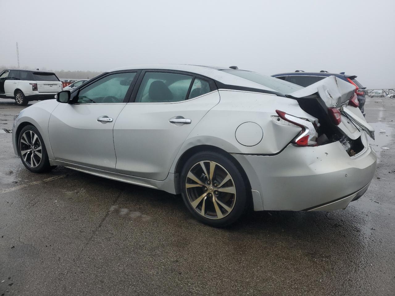 2018 Nissan Maxima 3.5s Silver vin: 1N4AA6AP3JC365763