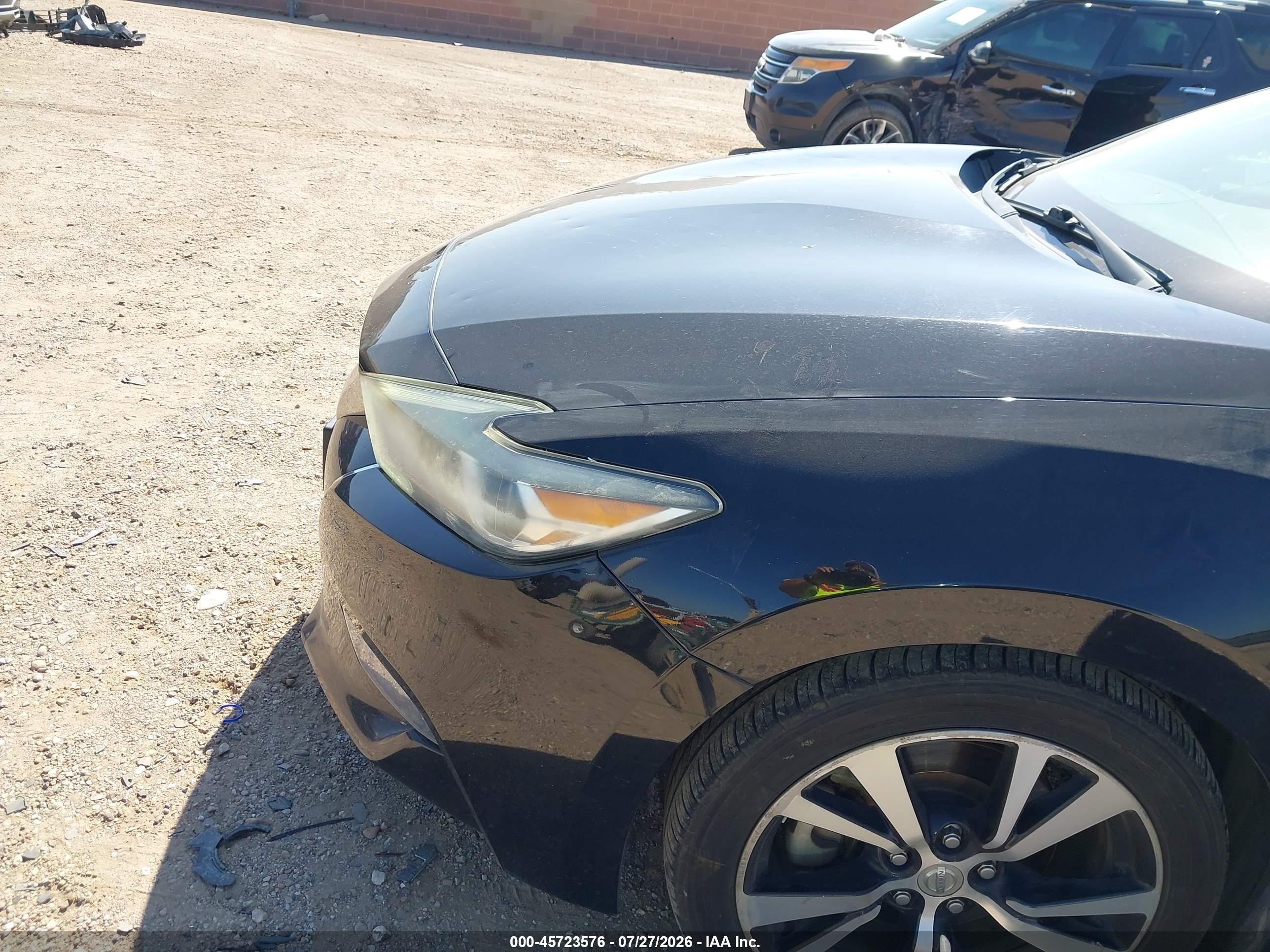 2018 Nissan Maxima 3.5 Sv Черный vin: 1N4AA6AP3JC380506