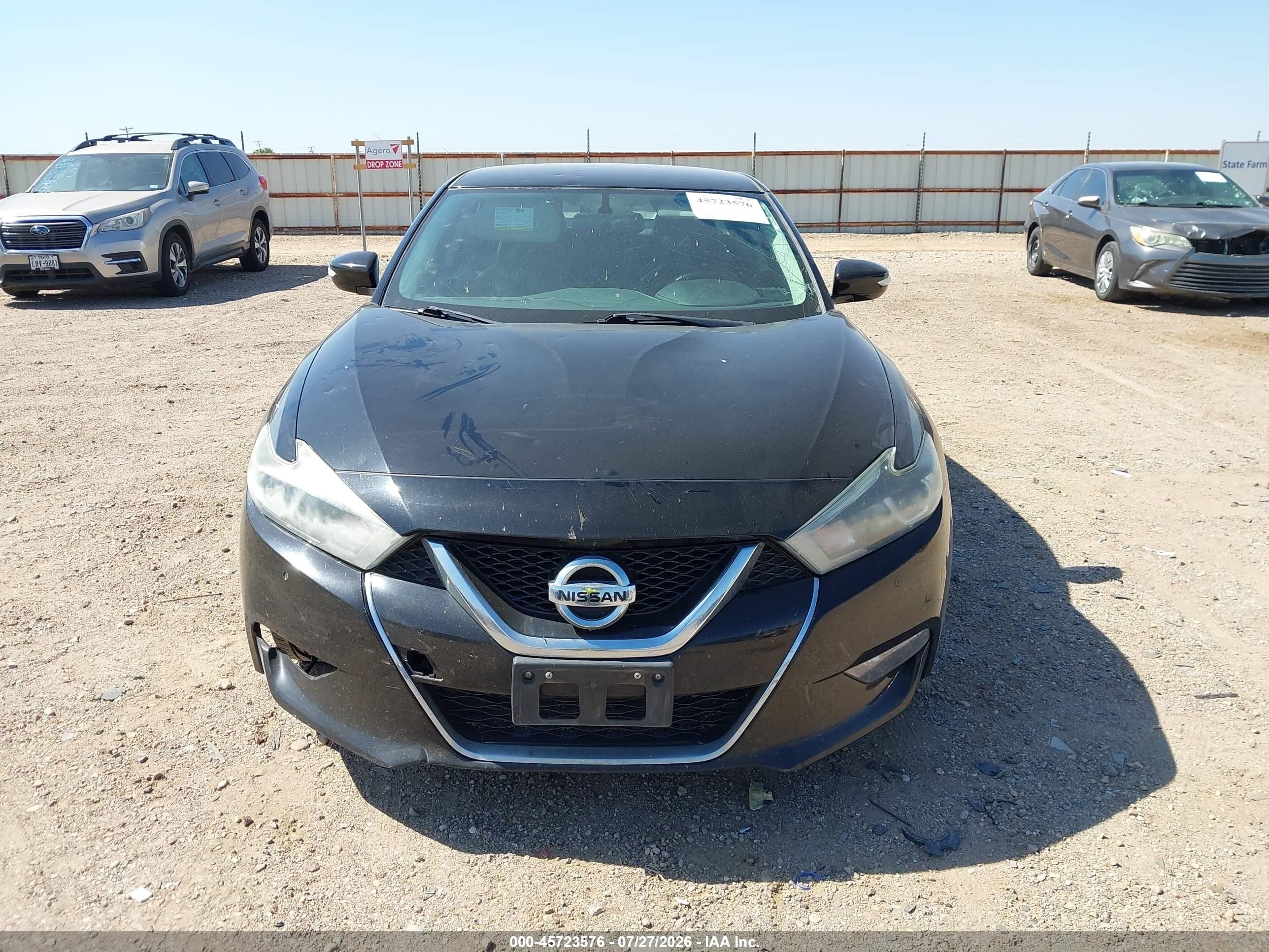 2018 Nissan Maxima 3.5 Sv Черный vin: 1N4AA6AP3JC380506