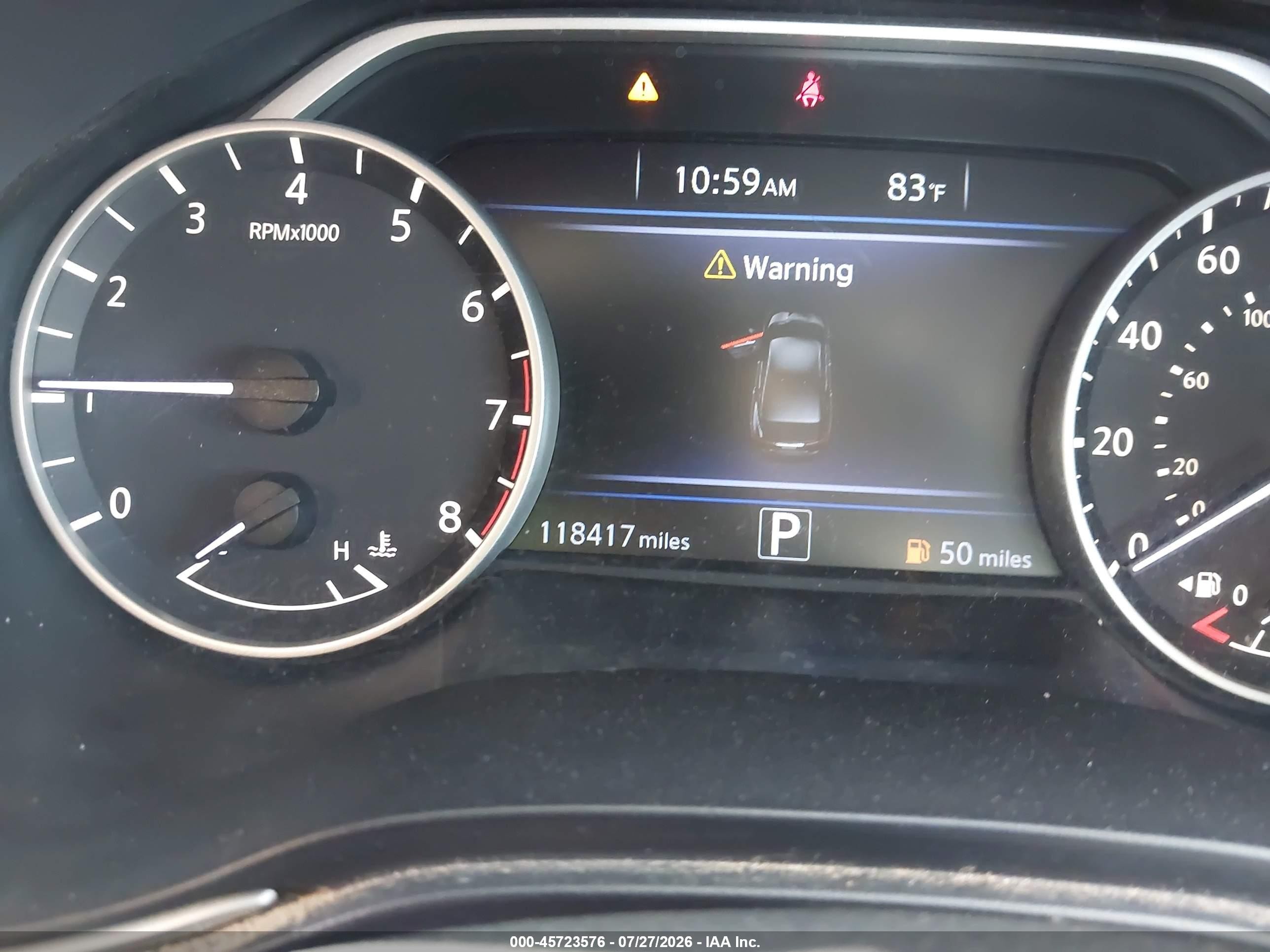 2018 Nissan Maxima 3.5 Sv Черный vin: 1N4AA6AP3JC380506