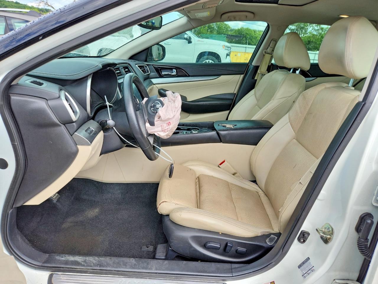 2016 Nissan Maxima 3.5 Sv White vin: 1N4AA6AP4GC436493