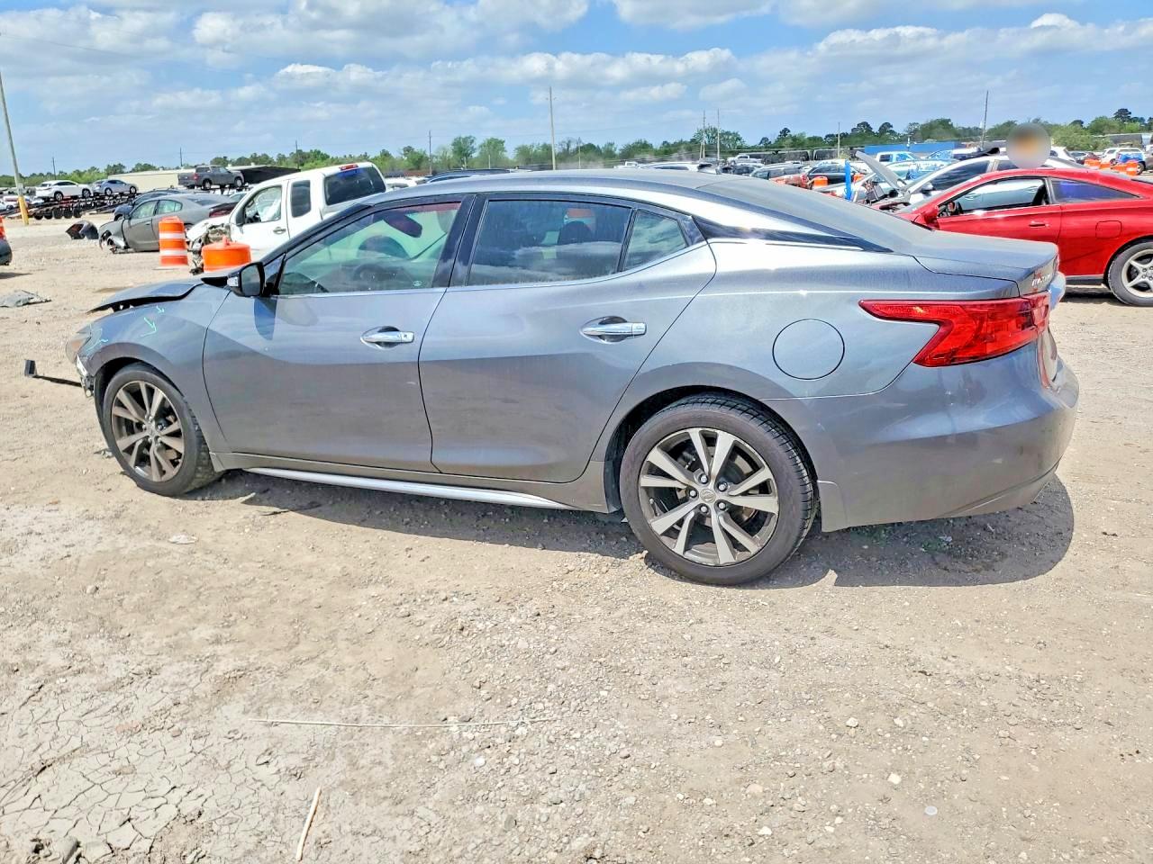2017 Nissan Maxima 3.5 Sv Gray vin: 1N4AA6AP4HC409814