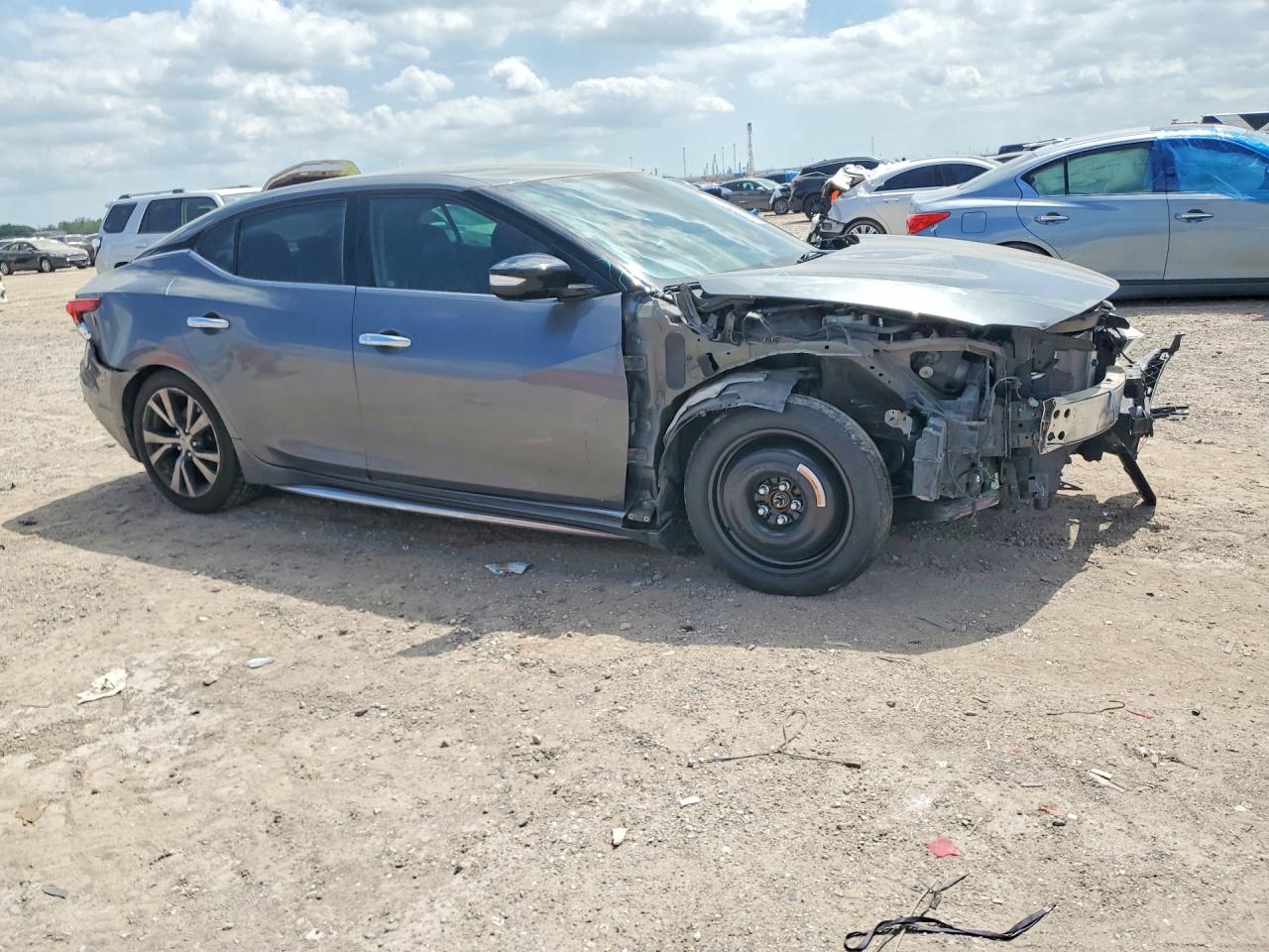2017 Nissan Maxima 3.5 Sv Gray vin: 1N4AA6AP4HC409814